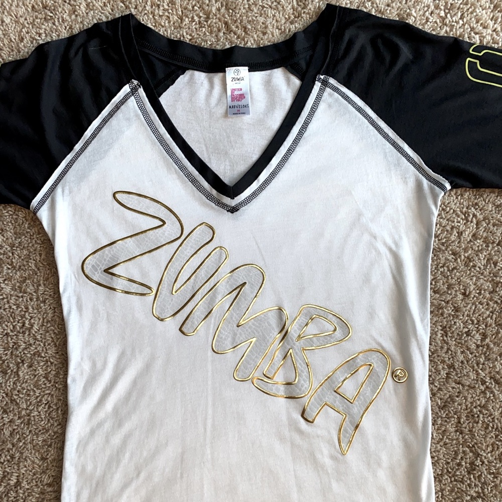Zumba 3/4 sleeve shirt